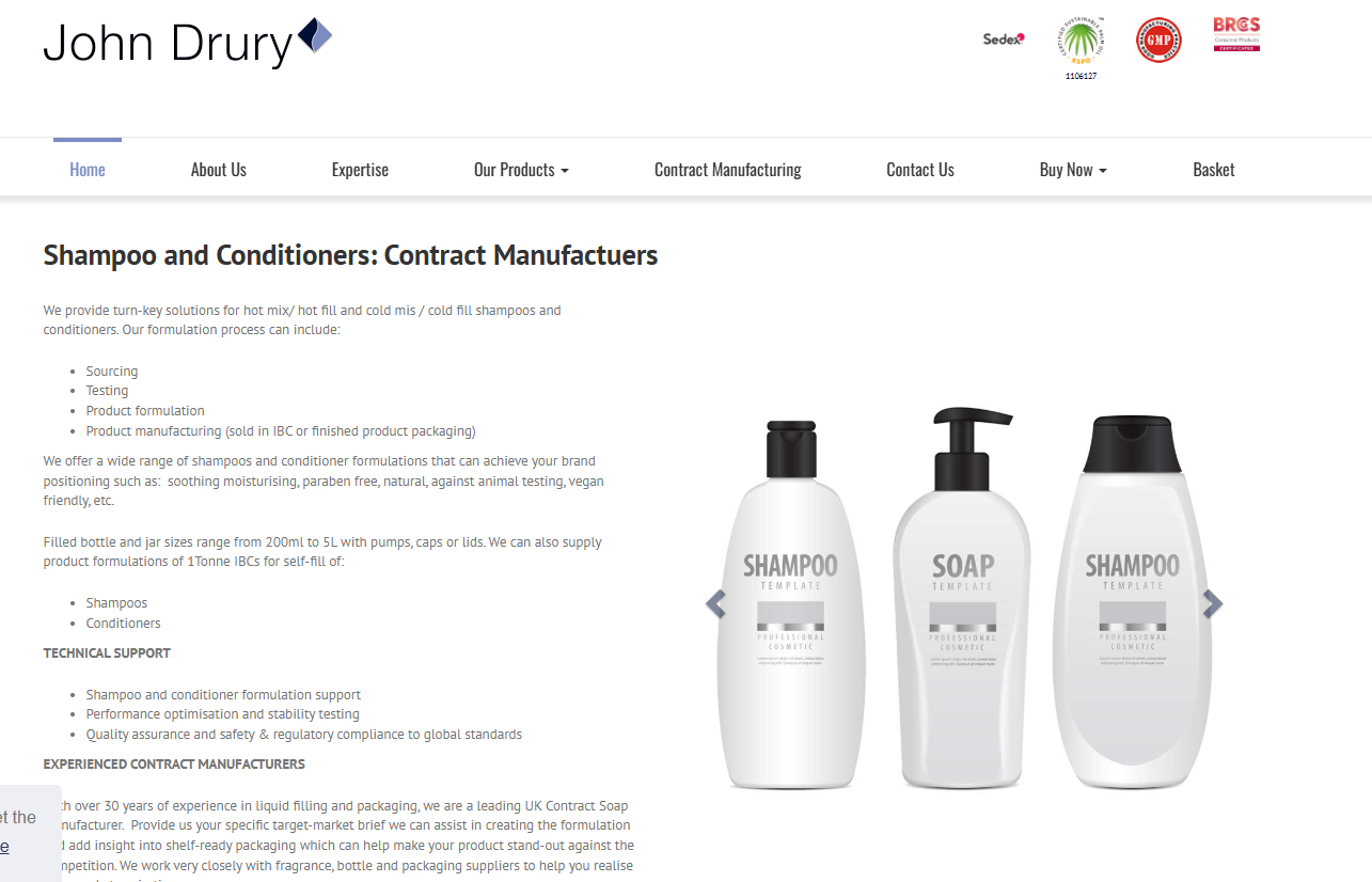 Best Private Label Shampoo Manufacturers in Uk for Brands